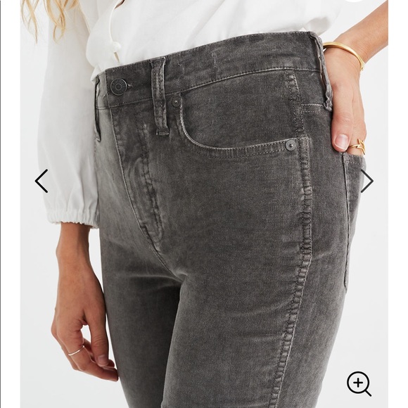 NWT madewell skinny high rise corduroy 24 P - Picture 4 of 8